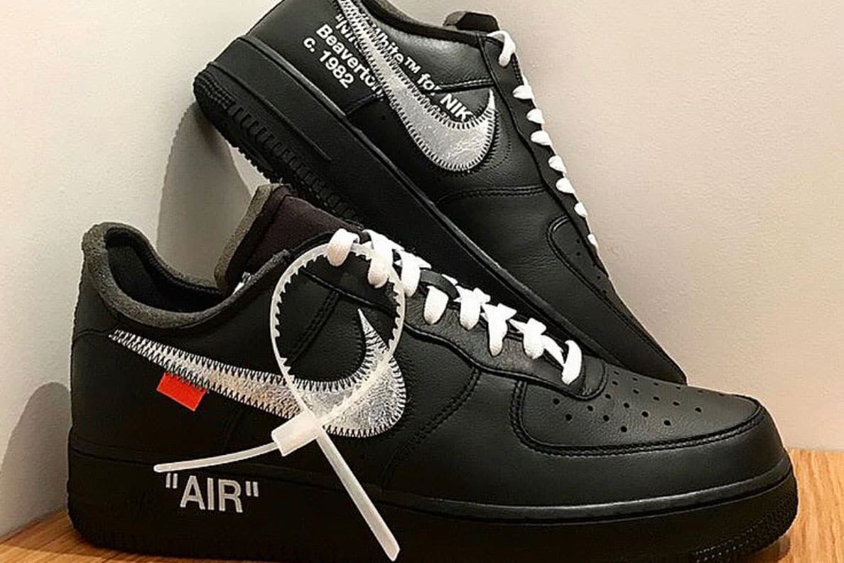 Nike Virgil Abloh Nike Air Force 1 Black Moma Off-White