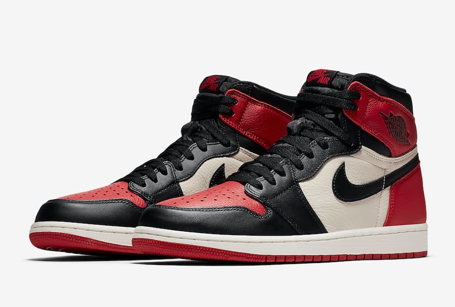 Air Jordan 1 Bred Toe