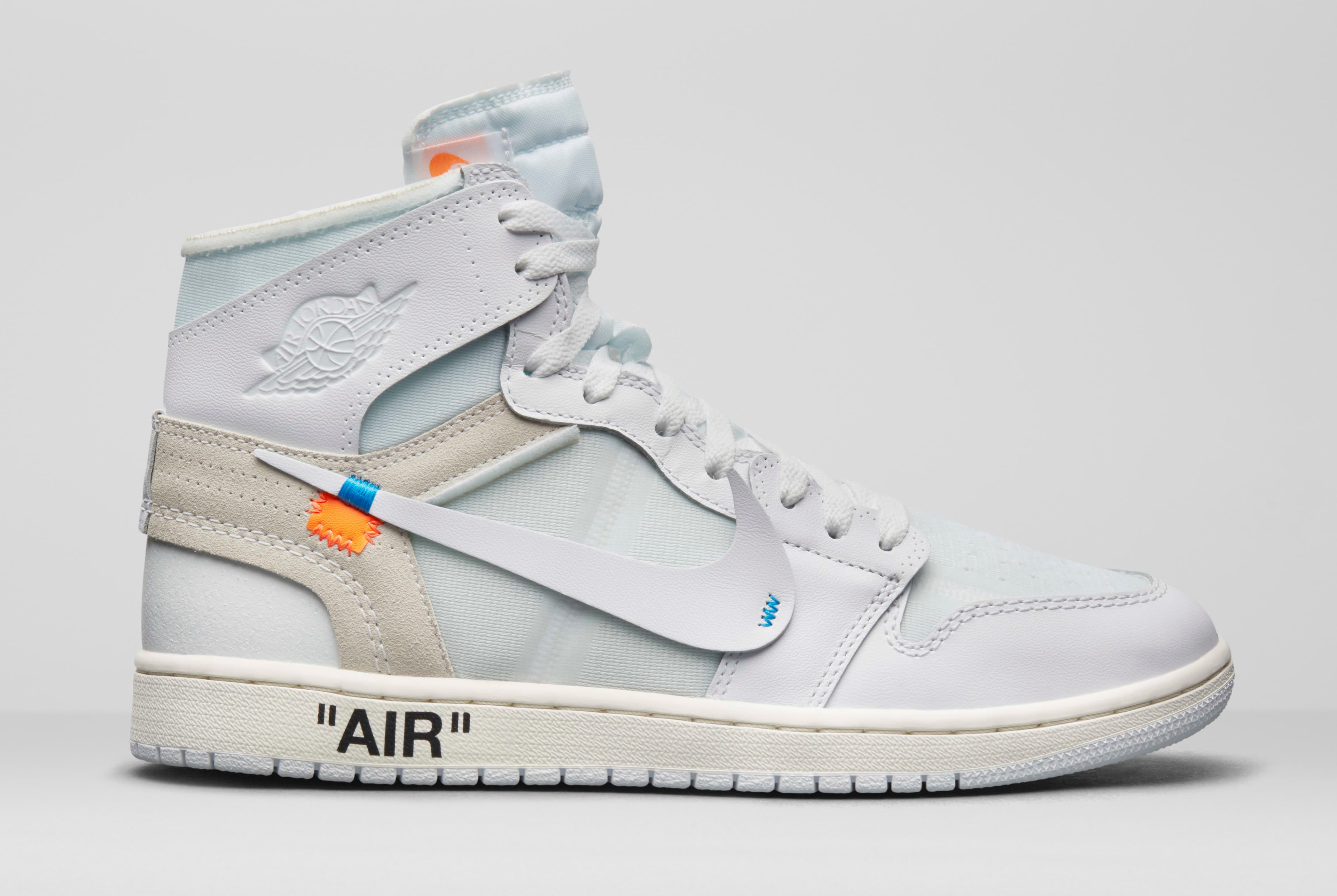 Off-White x Nike The Ten Air Jordan 1 "White" Virgil Abloh