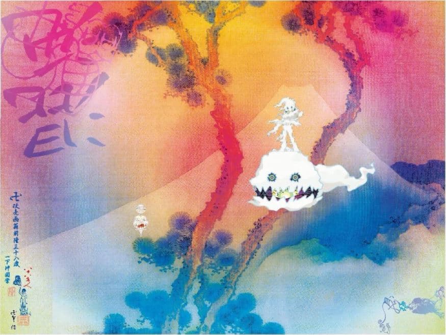 Kids see Ghosts albumomslag