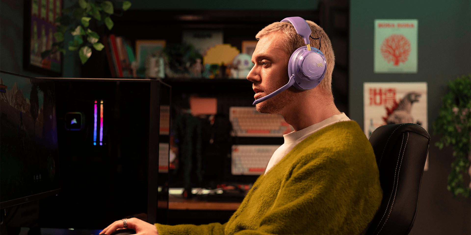 JBL gaming headset Quantum 520.