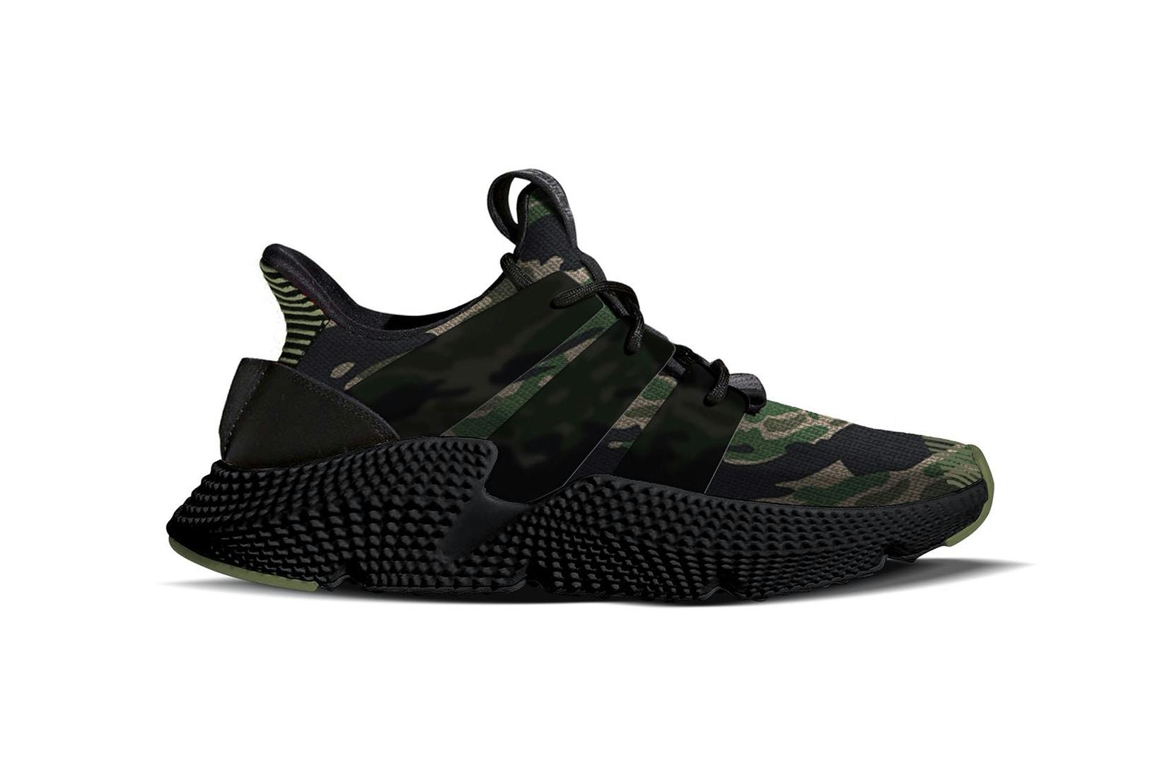 adidas x Undefeated Prophere camo silhuette