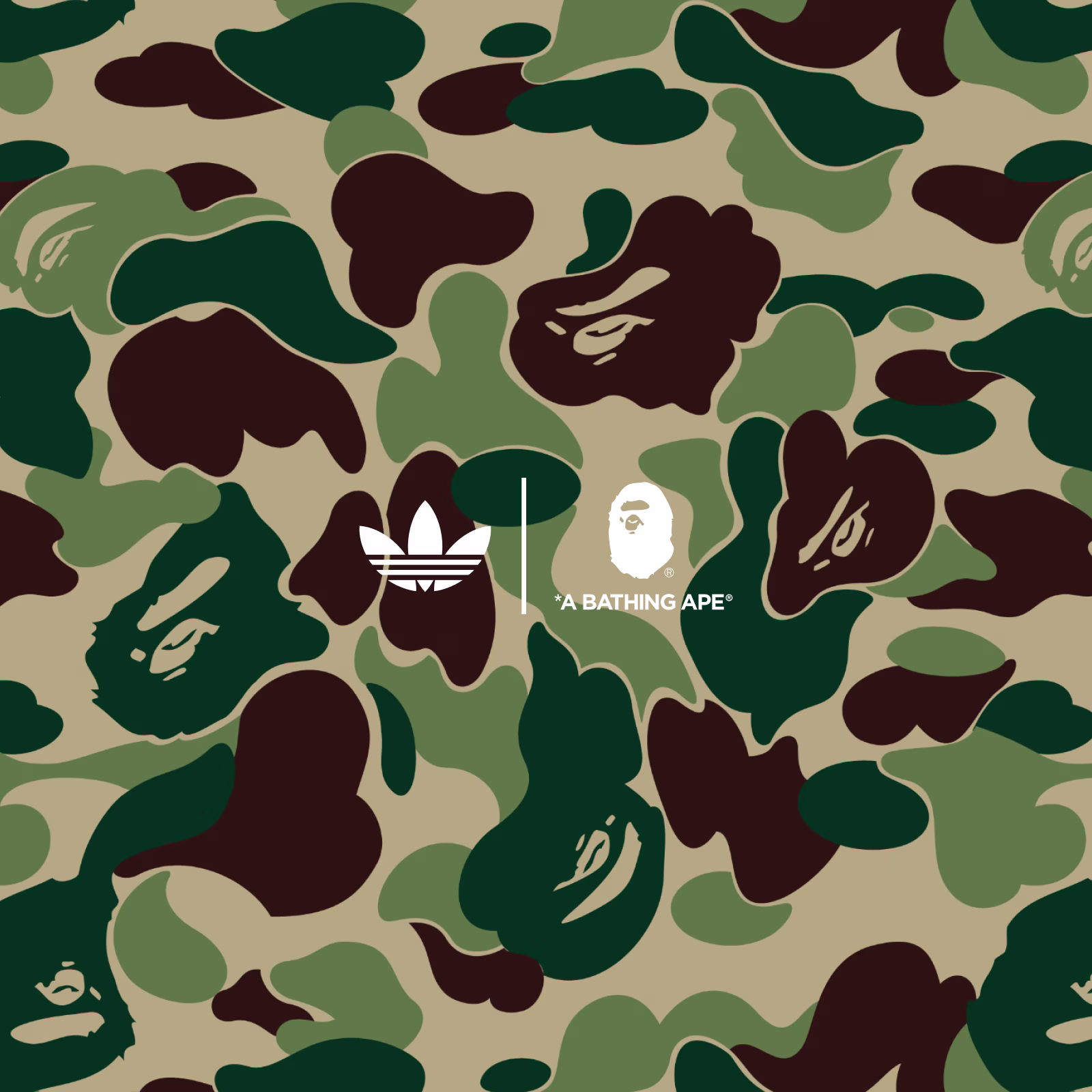Adidas och BAPE