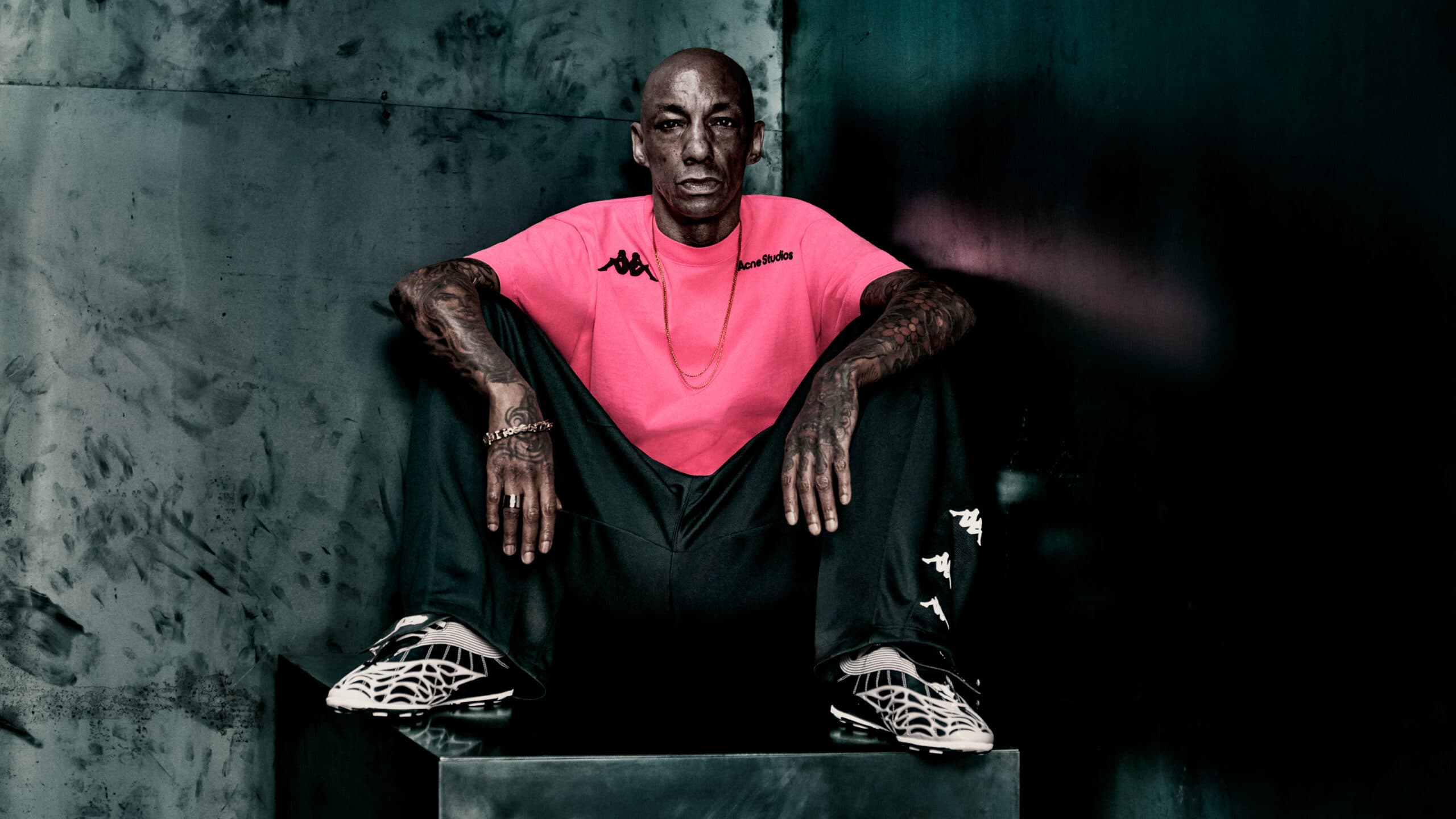 Tricky för Acne Studios x Kappa SS25