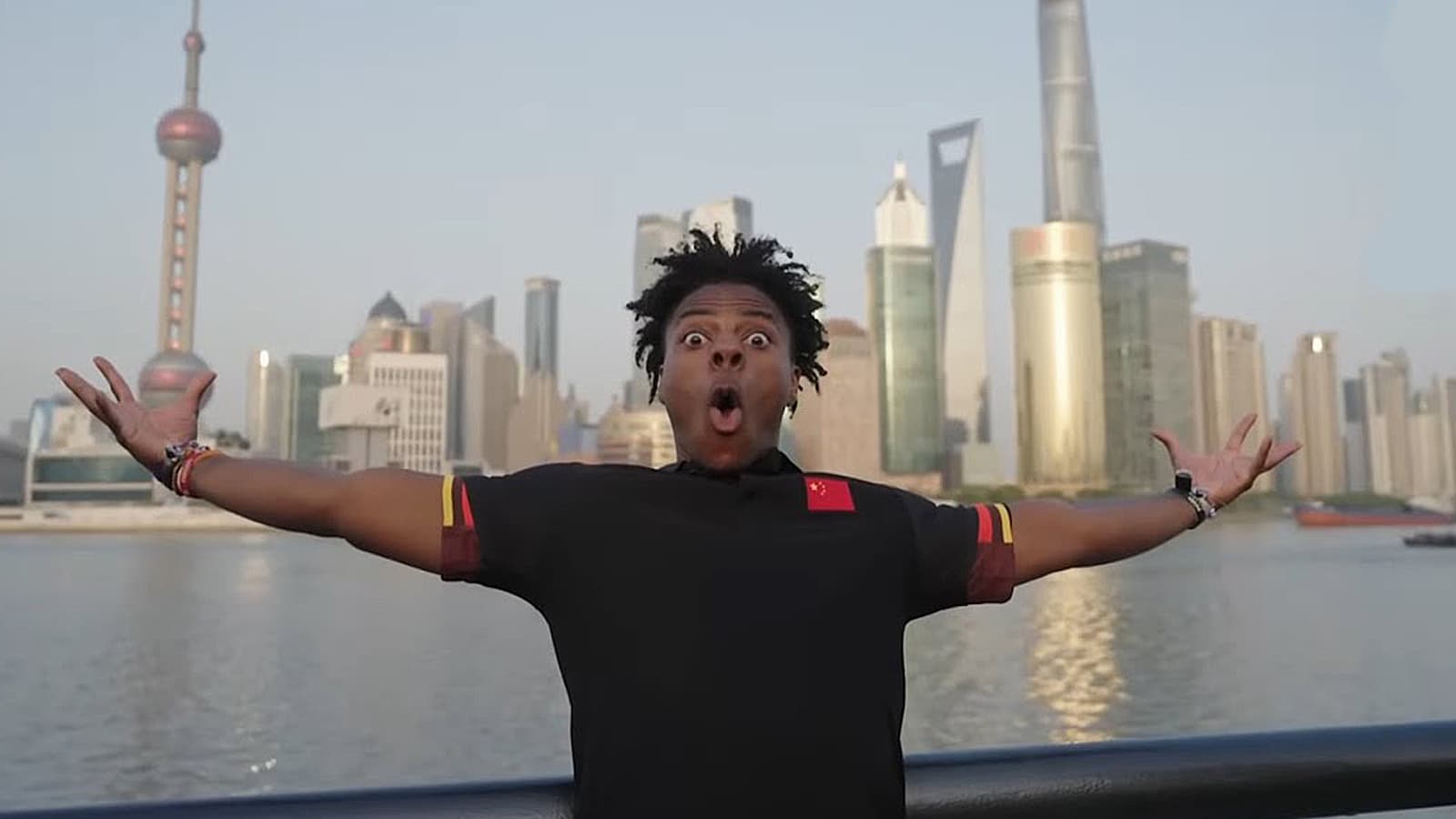 IShowSpeed under sin stream i Kina