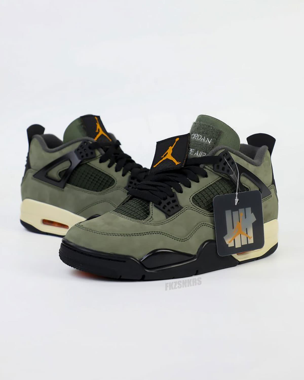 En detaljerad titt på årets UNDEFEATED x Air Jordan 4