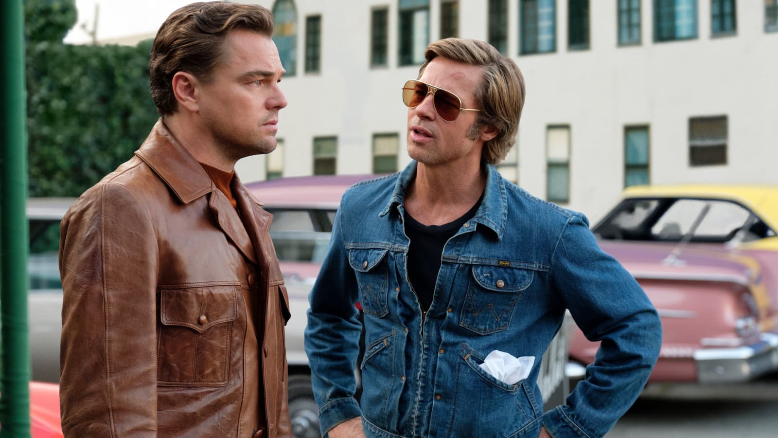 Leonardo DiCaprio och Brad Pitt; Sony Pictures Entertainment