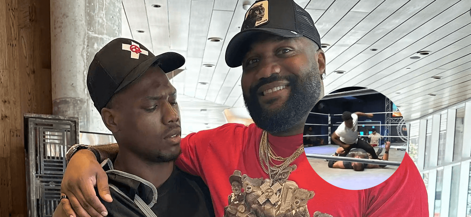 Raja och Rampage Jackson