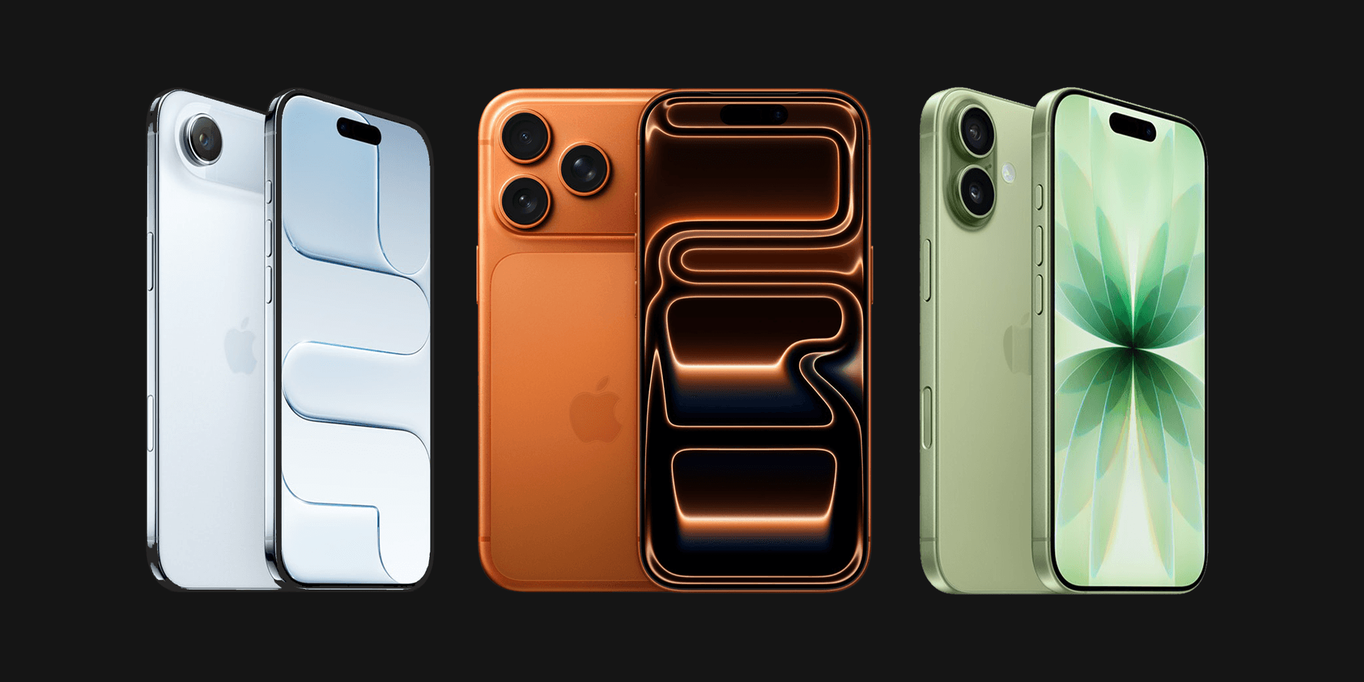 iPhone Air, iPhone 17, iPhone 17 Pro