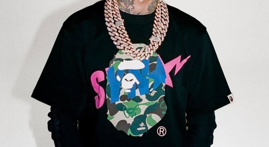 Central Cee för BAPE x Syna World