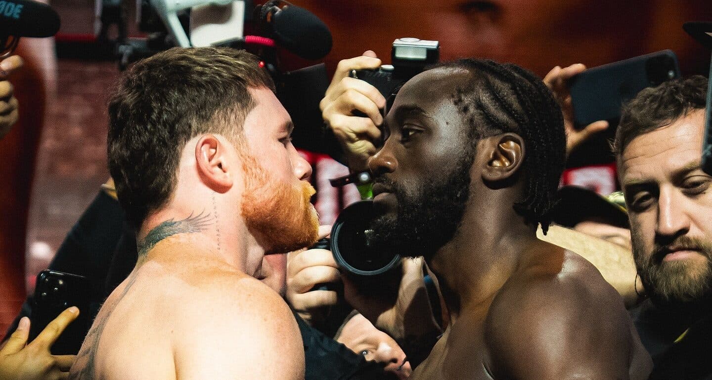 Terence Crawford och Saul "Canelo" Alvarez