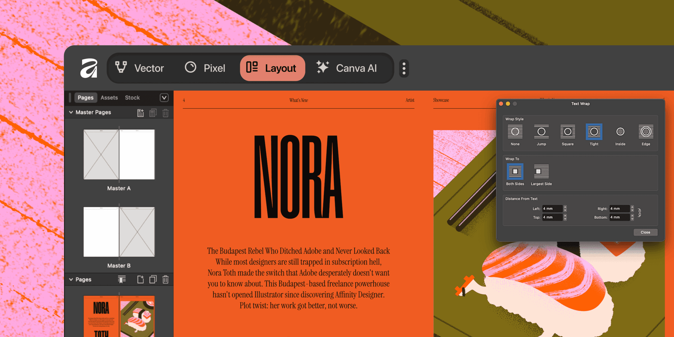 Canva återlanserar Affinity - nu en gratis allt-i-ett-app för kreatörer