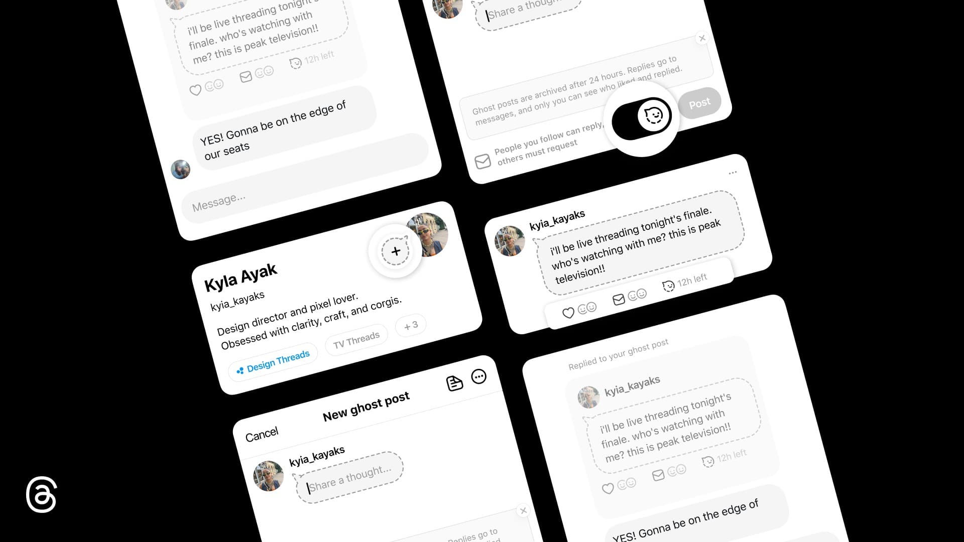 Meta introducerar spökmeddelanden till Threads