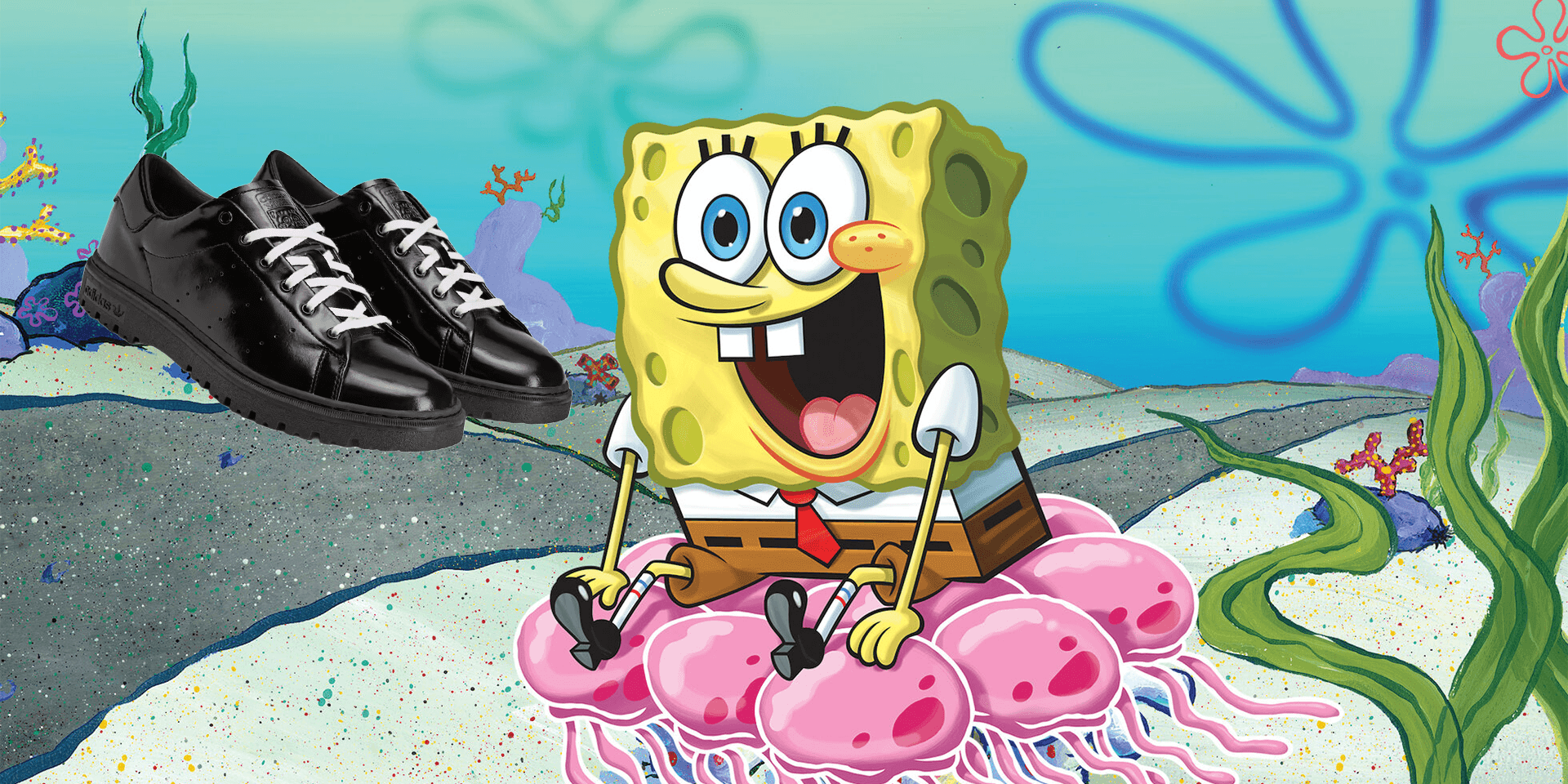 SvampBob Fyrkant och adidas teamar upp på ny sneaker
