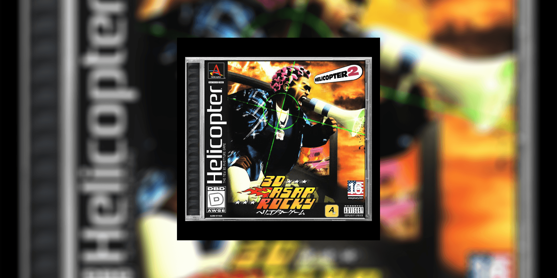 A$AP Rocky - HELICOPTER Cover