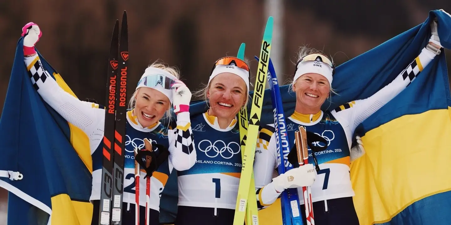 Historisk OS-trippel Linn Svahn tar guld i svensk storform