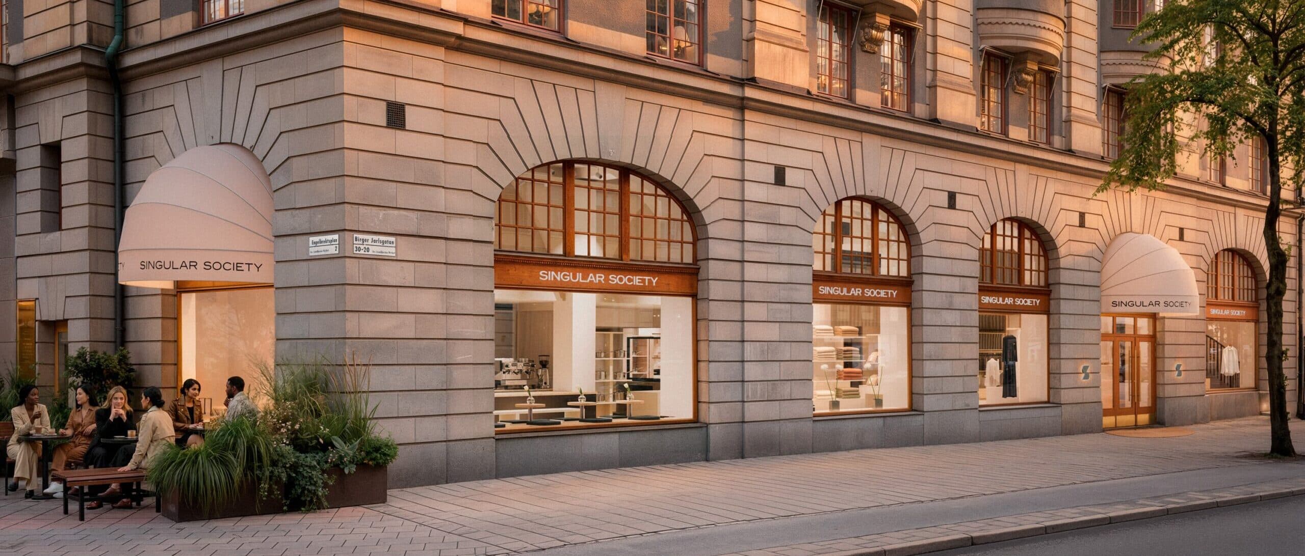 Singular Society öppnar flaggskeppsbutik vid Stureplan
