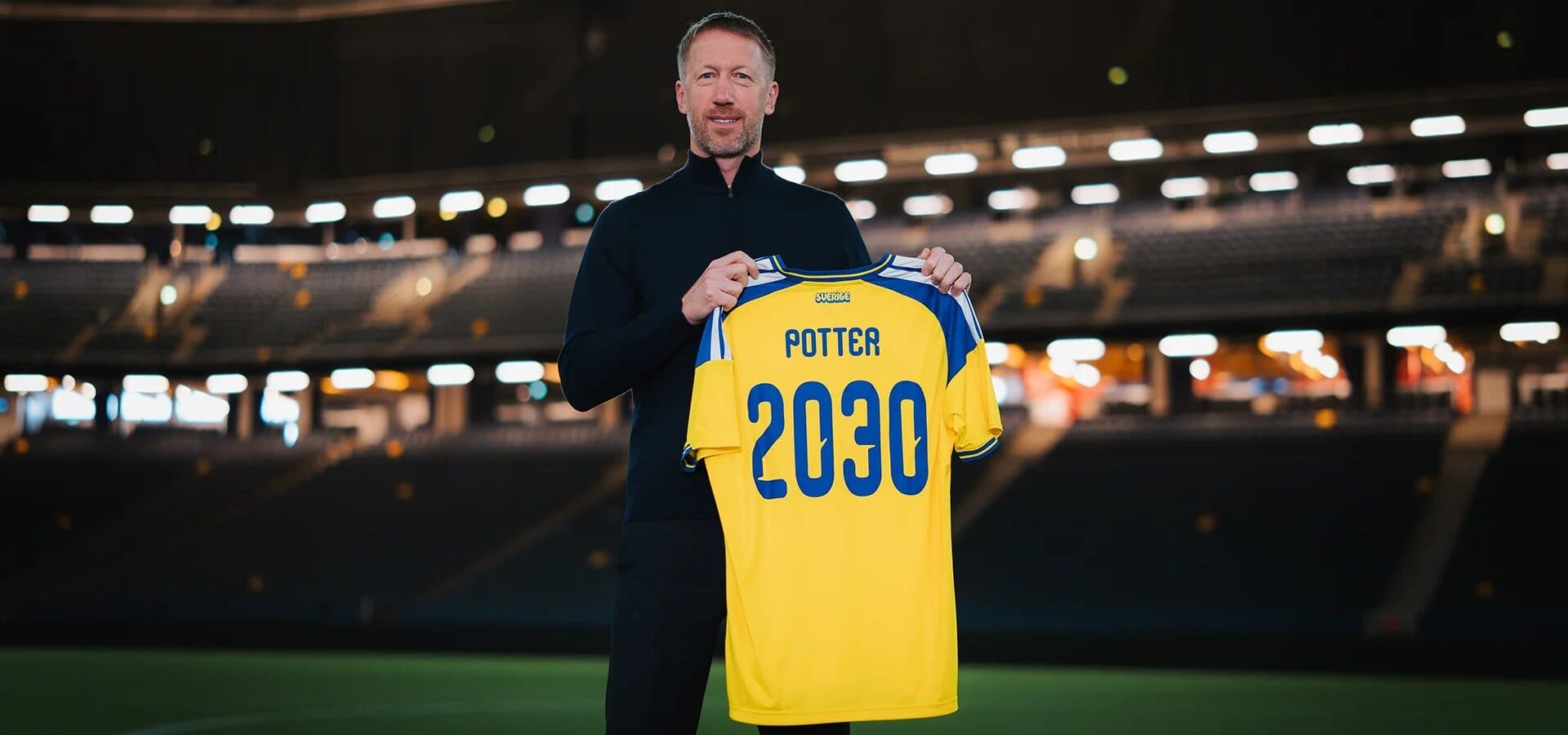 Graham Potter förlänger med Blågult till 2030