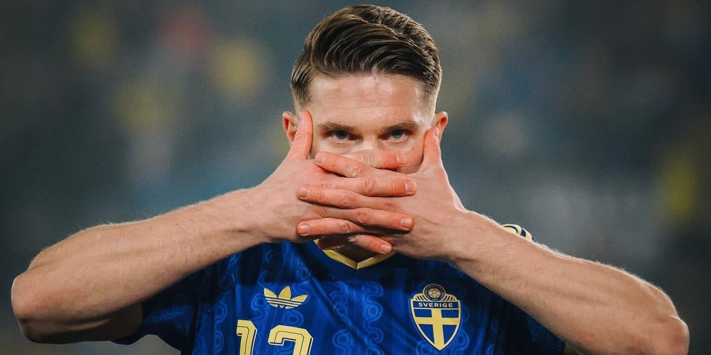 Gyökeres show sänkte Ukraina - nu väntar finalrysare mot Polen