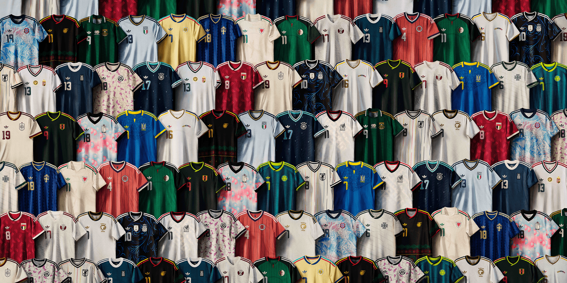 adidas presenterar nya bortatröjorna inför VM 2026