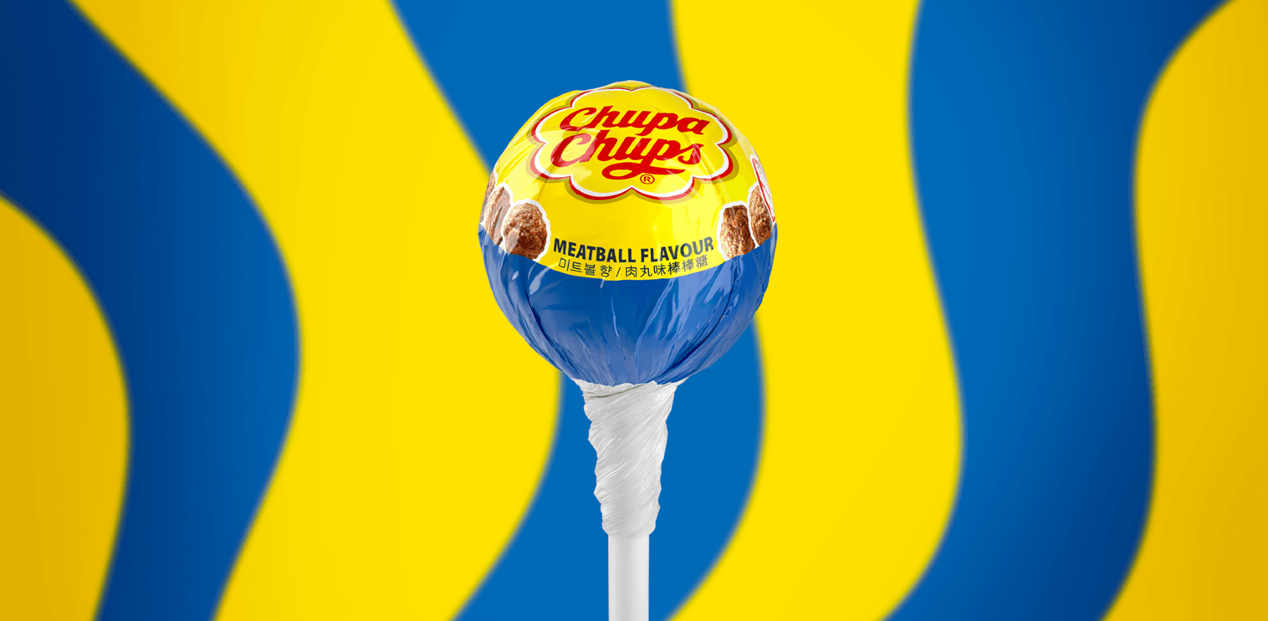 IKEA och Chupa Chups lanserar klubba med smak av köttbullar