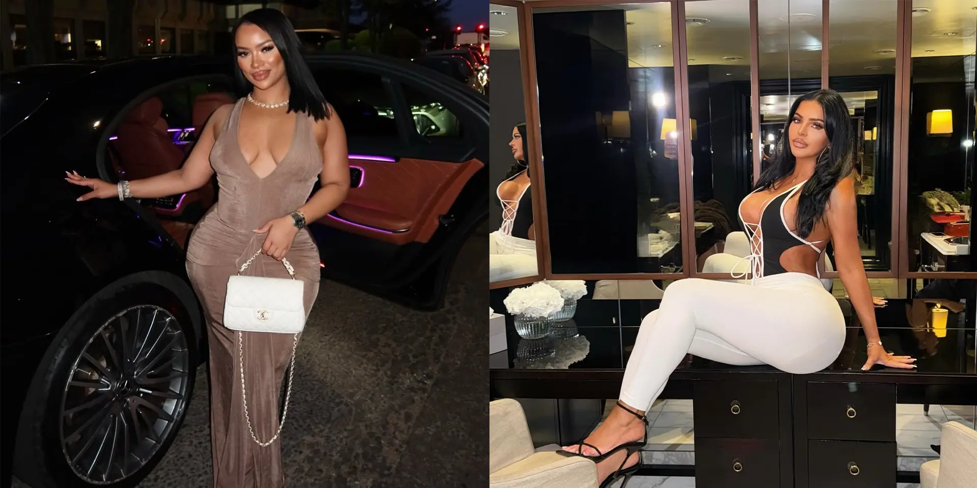 RielleUK och Klaudia Glam