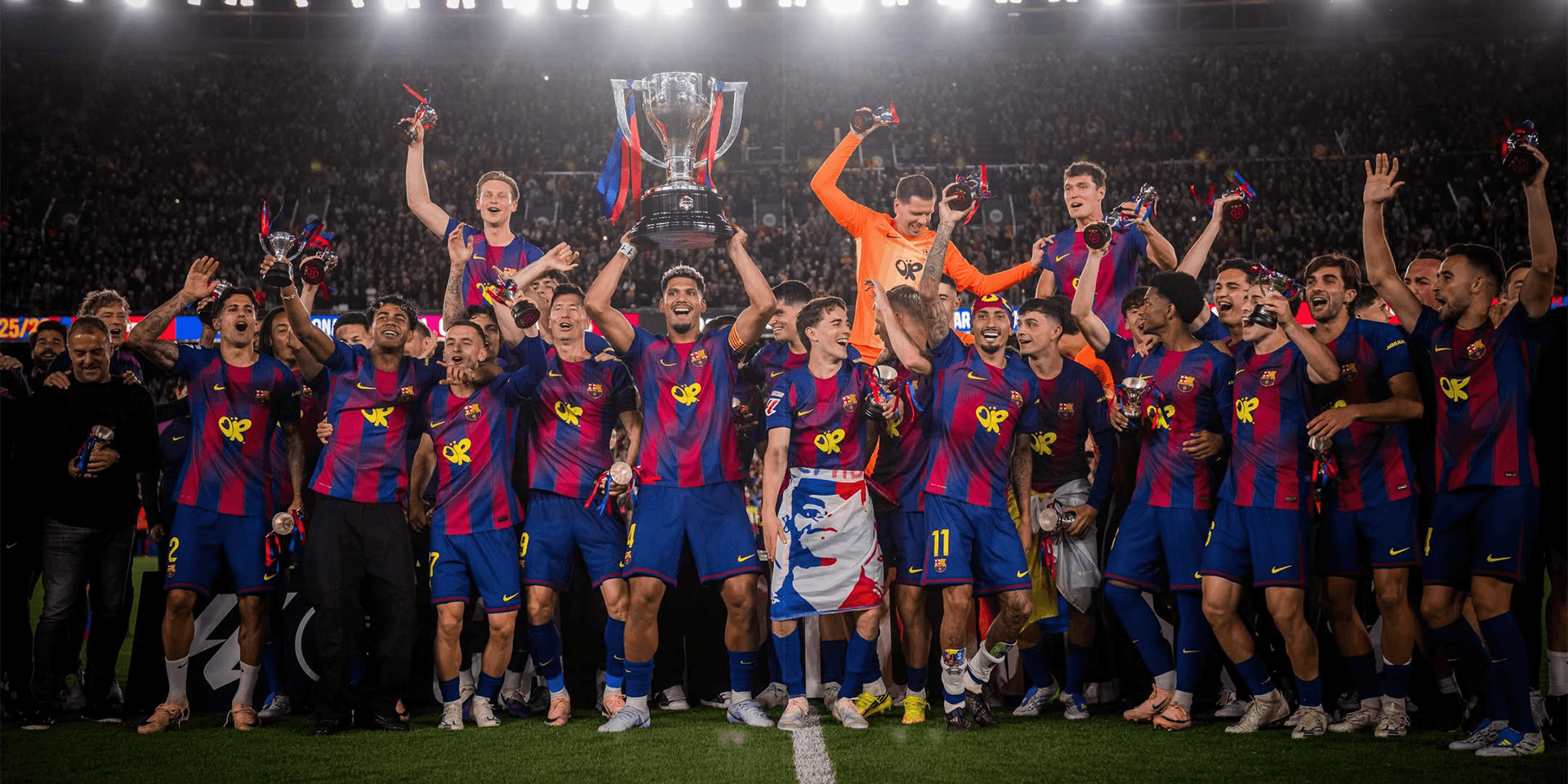 FC Barcelona är La Liga-mästare 2026