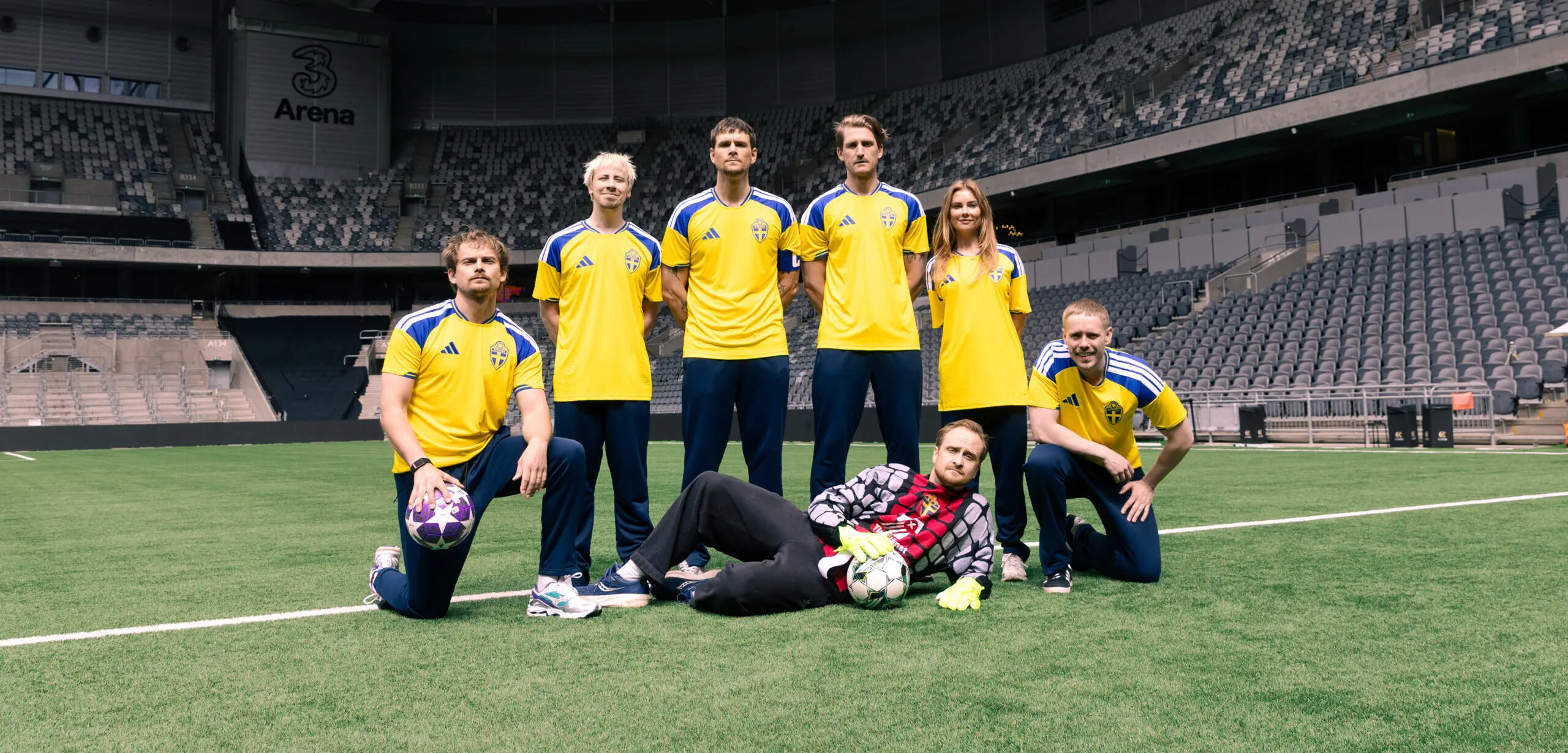 GES-barnen och Tjuvjakt gör ny version av "När vi gräver guld i USA"
