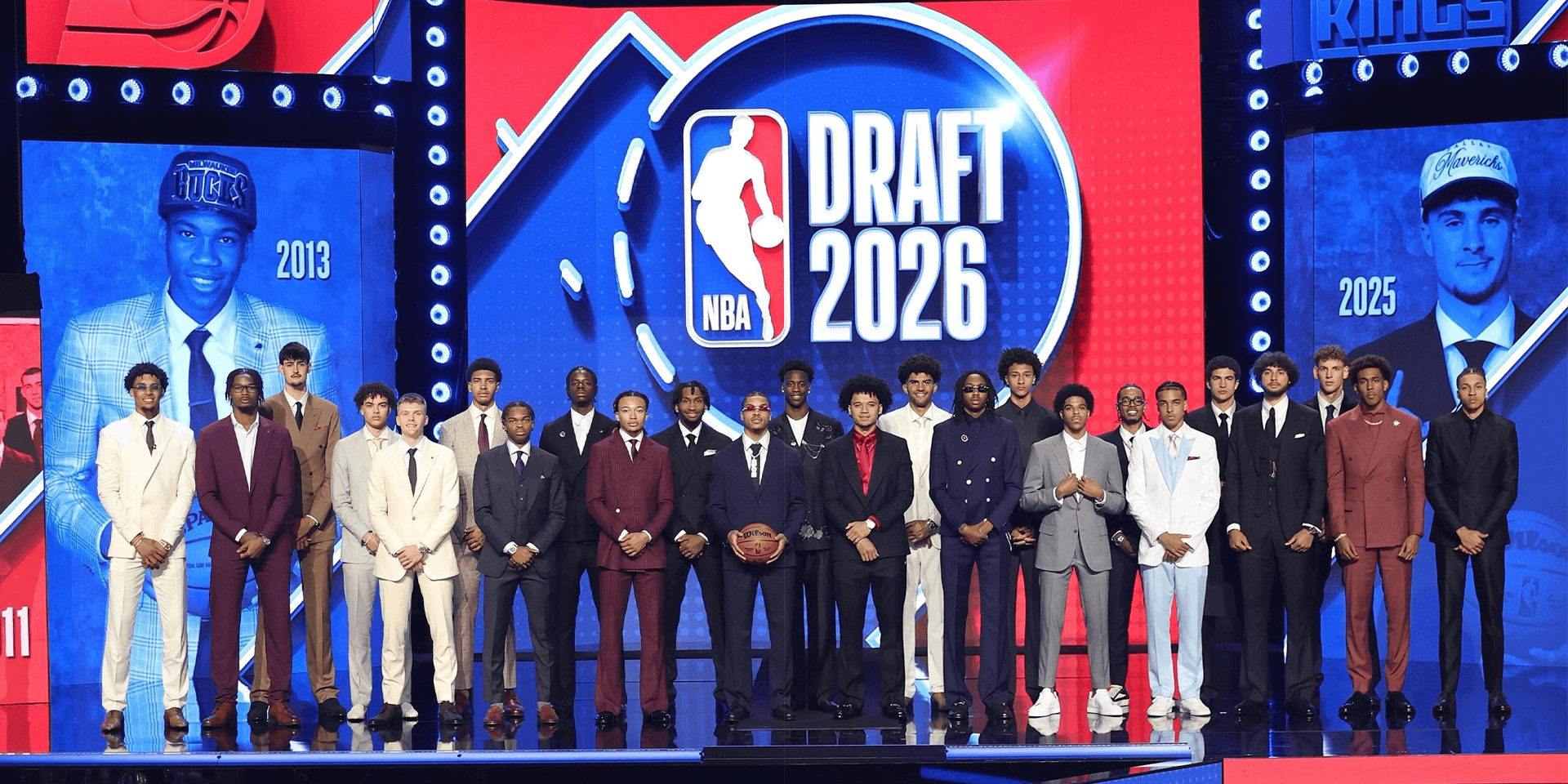 alla draftade spelare från första rundan av 2026 NBA Draft