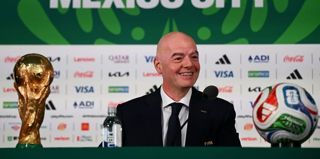Fifas president Gianni Infantino