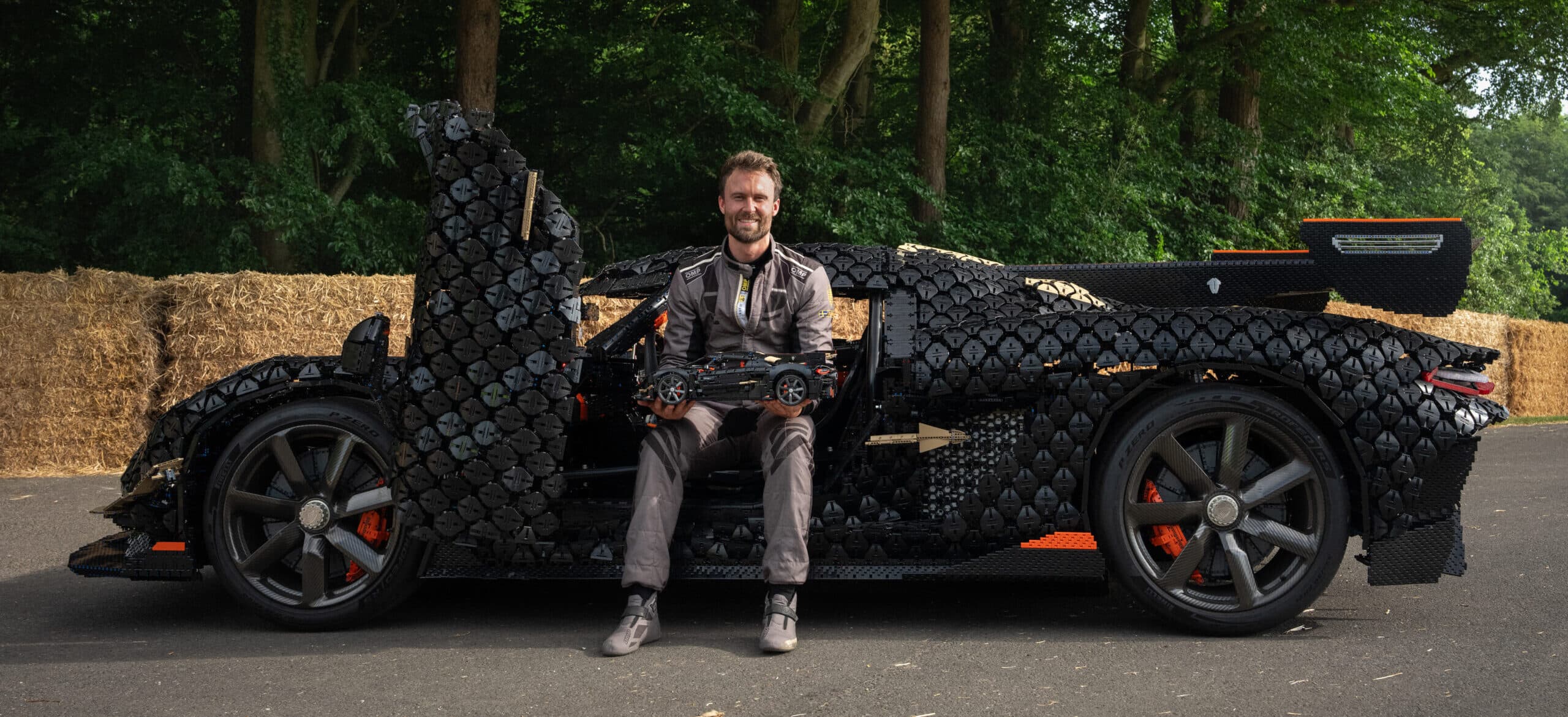Koenigsegg-bil helt gjord av LEGO