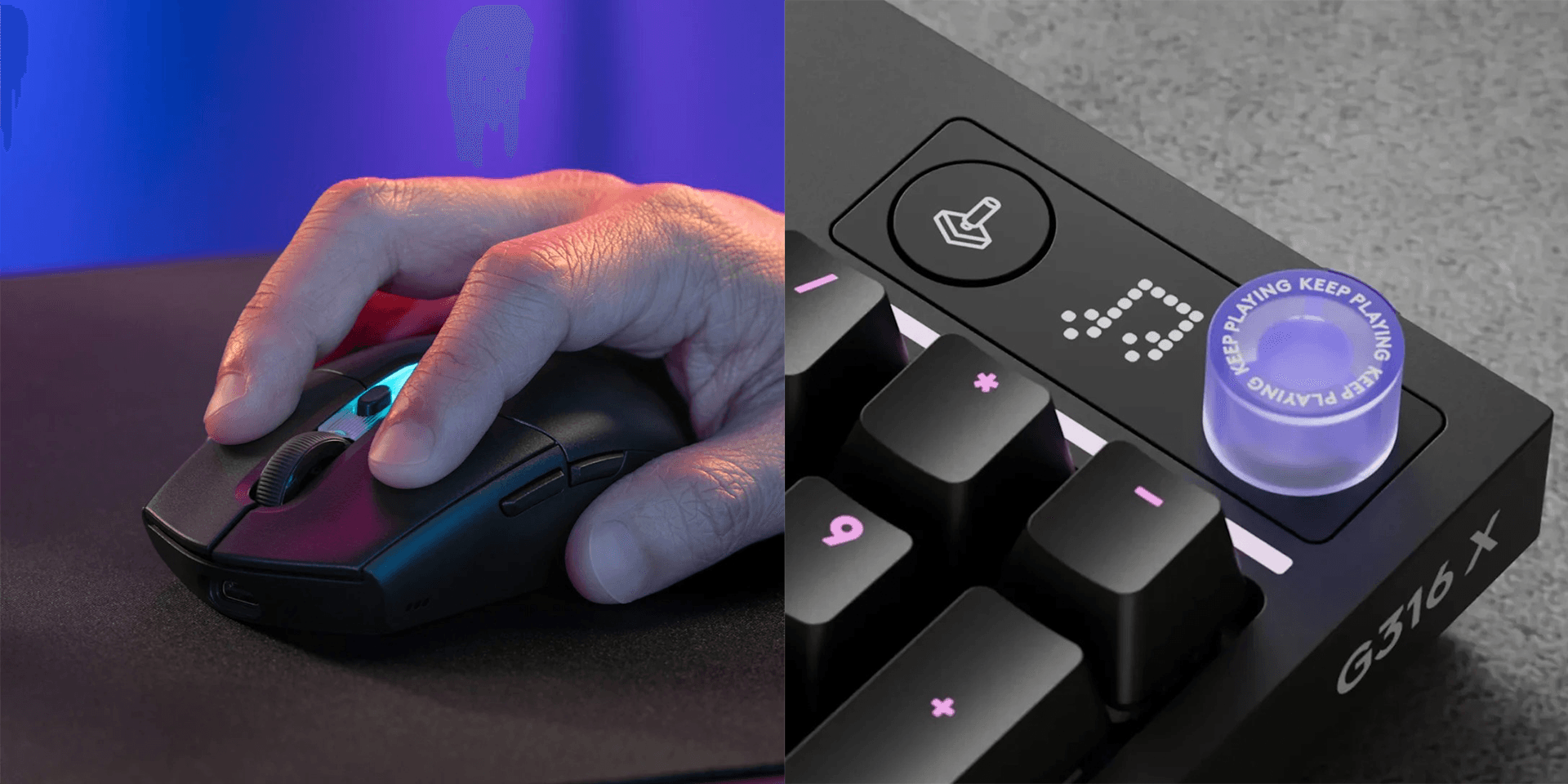 Logitech G uppdaterar G3-serien - släpper ny mus och tangentbord