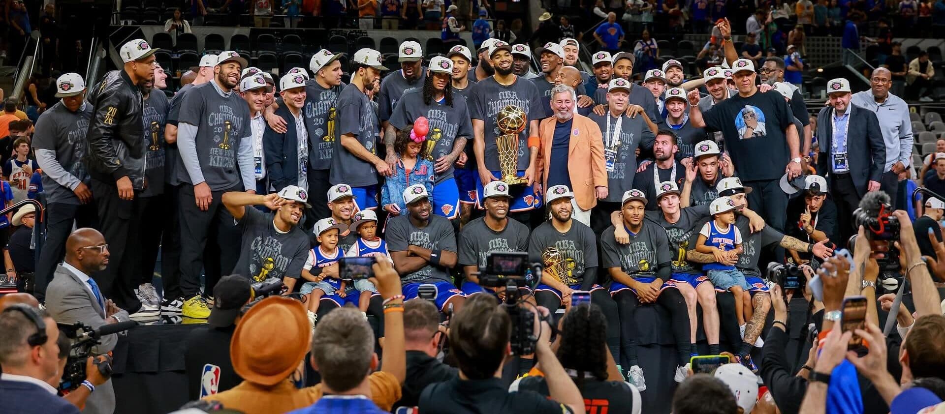 New York Knicks är NBA-mästare 2026