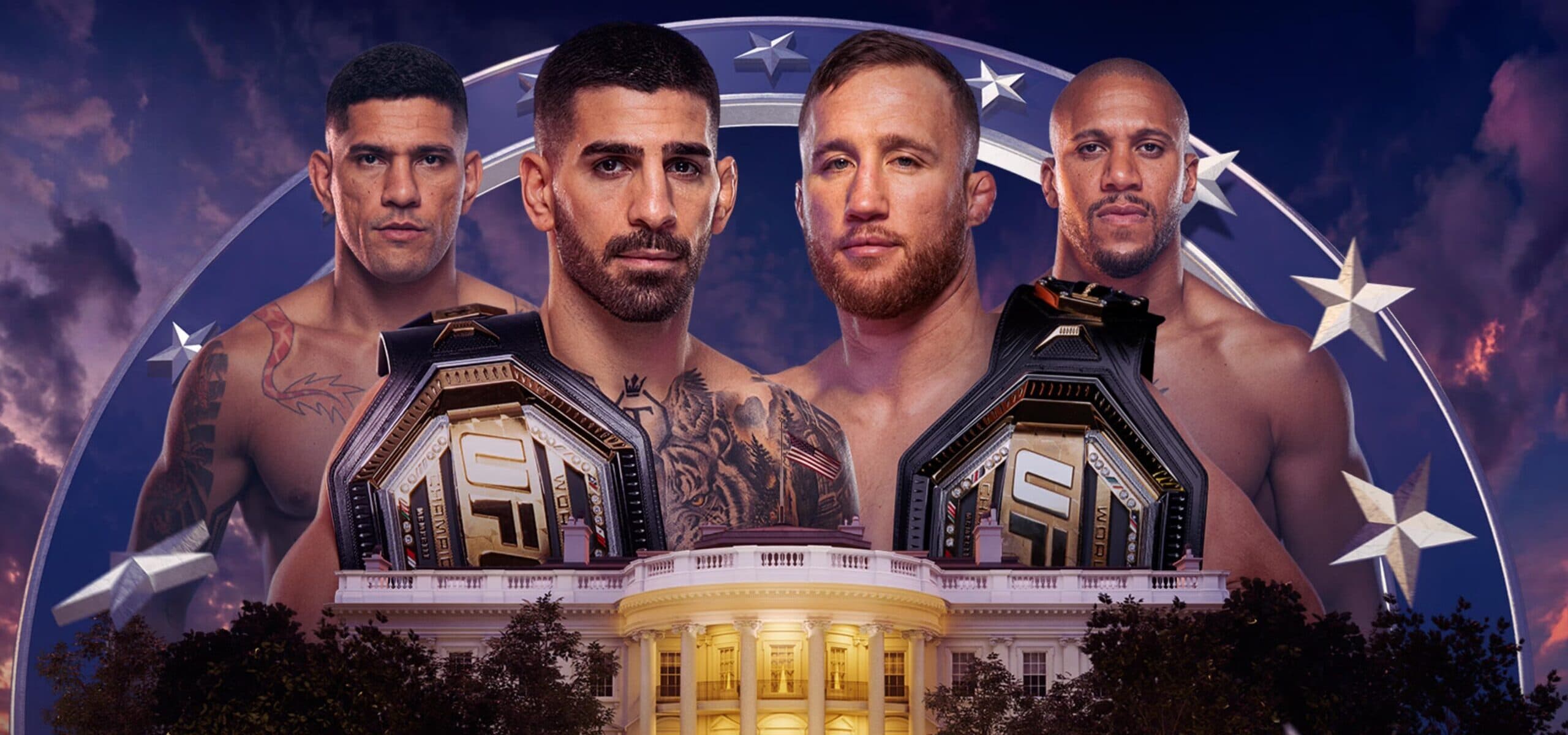 UFC tog över Vita huset - Justin Gaethje är ny mästare i lättvikt