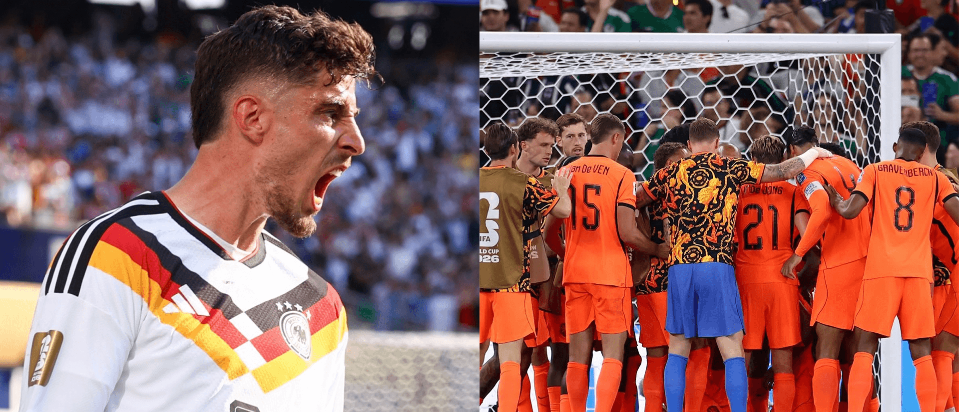 Tyskland och Nederländerna under VM 2026
