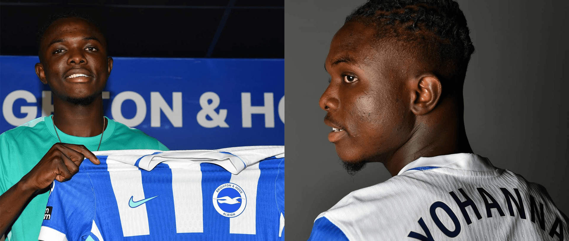 Zadok Yohanna skriver på för Brighton