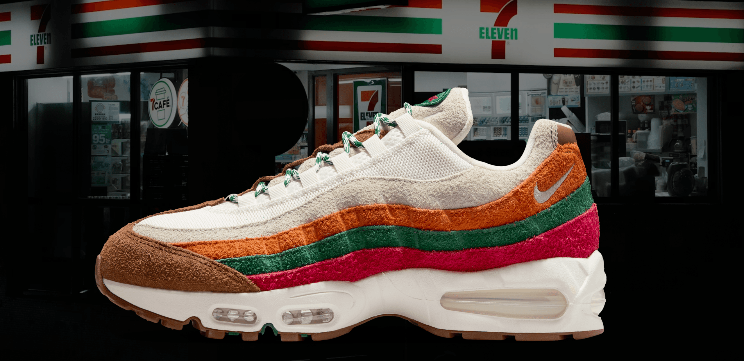 7-Eleven stämmer Nike för att ha kopierat deras färger på en kommande Air Max 95