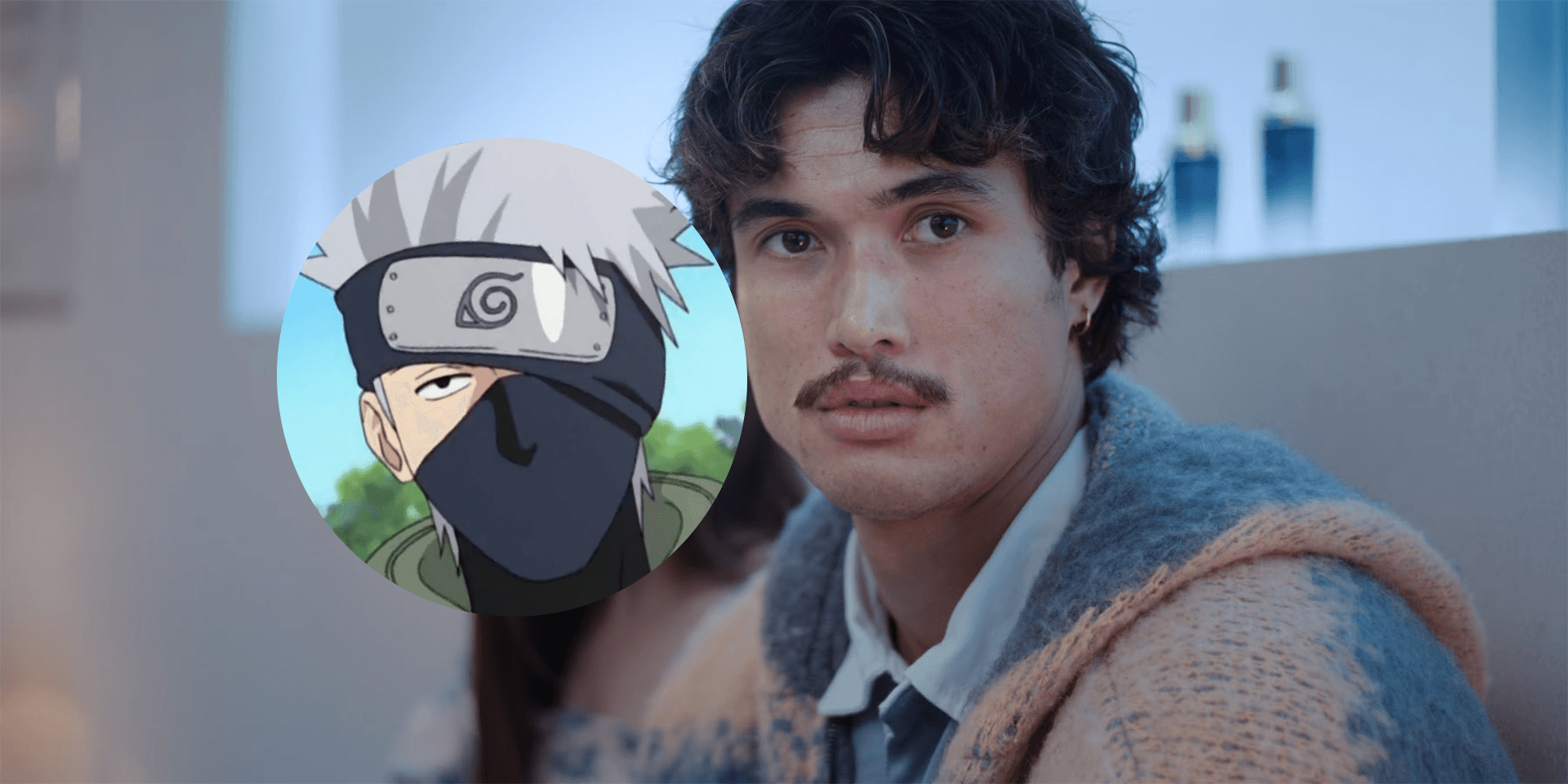 Skådespelaren Charles Melton som kan komma att spela Kakashi Hatake i filmatiseringen av Naruto.
