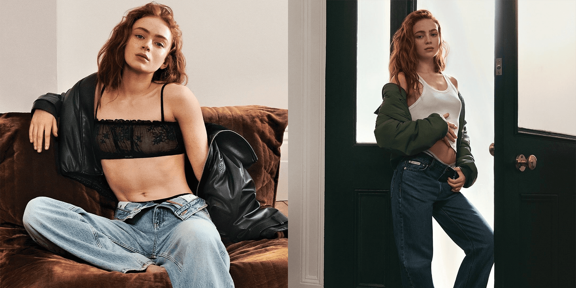 Calvin Klein "Feel the Fit" frontad av Sadie Sink.