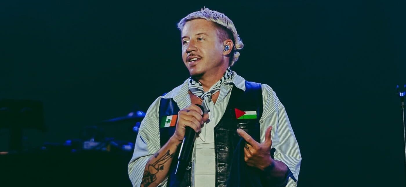 Macklemore droppas från Ed Sheerans turné efter Palestina-stöd.