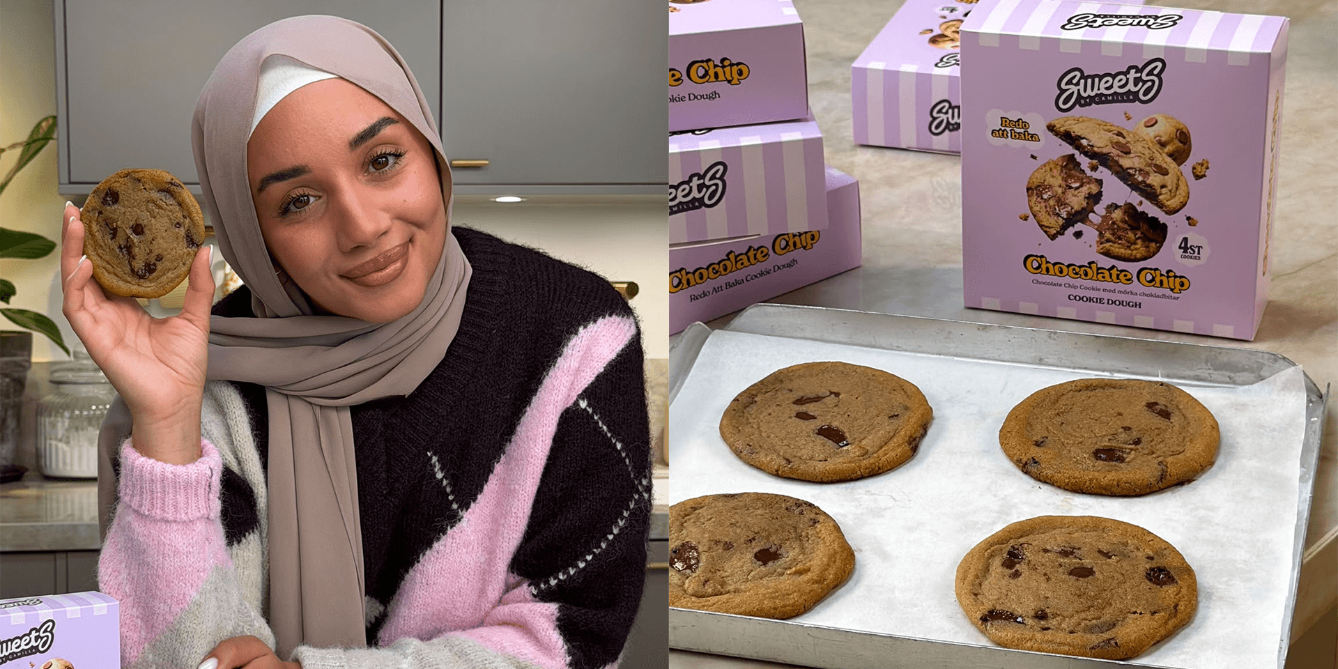 Sweets by Camilla lanserar cookie dough för hemmabakning.