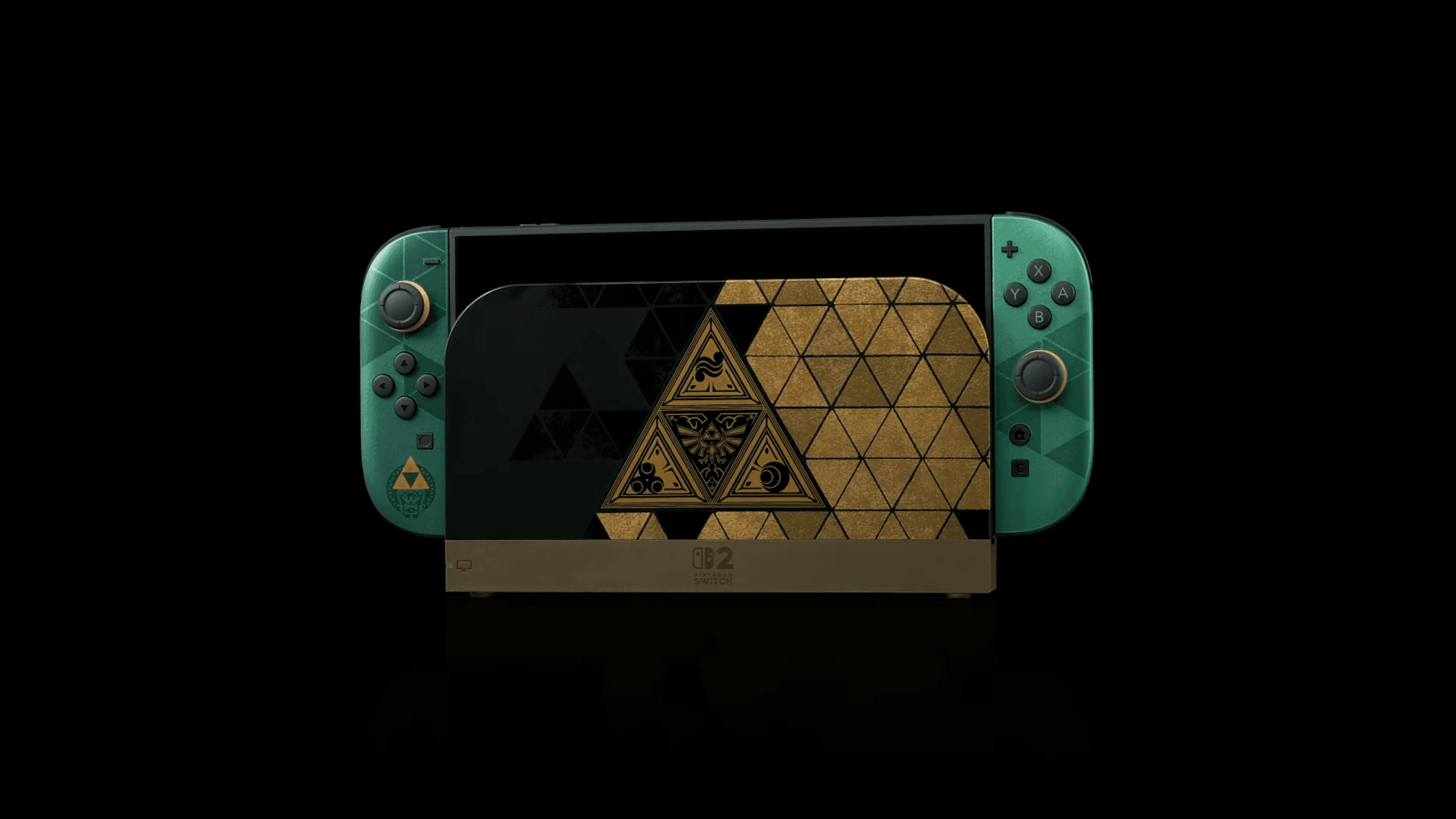 Nintendo Switch 2 The Legend of Zelda 40th Anniversary Edition.