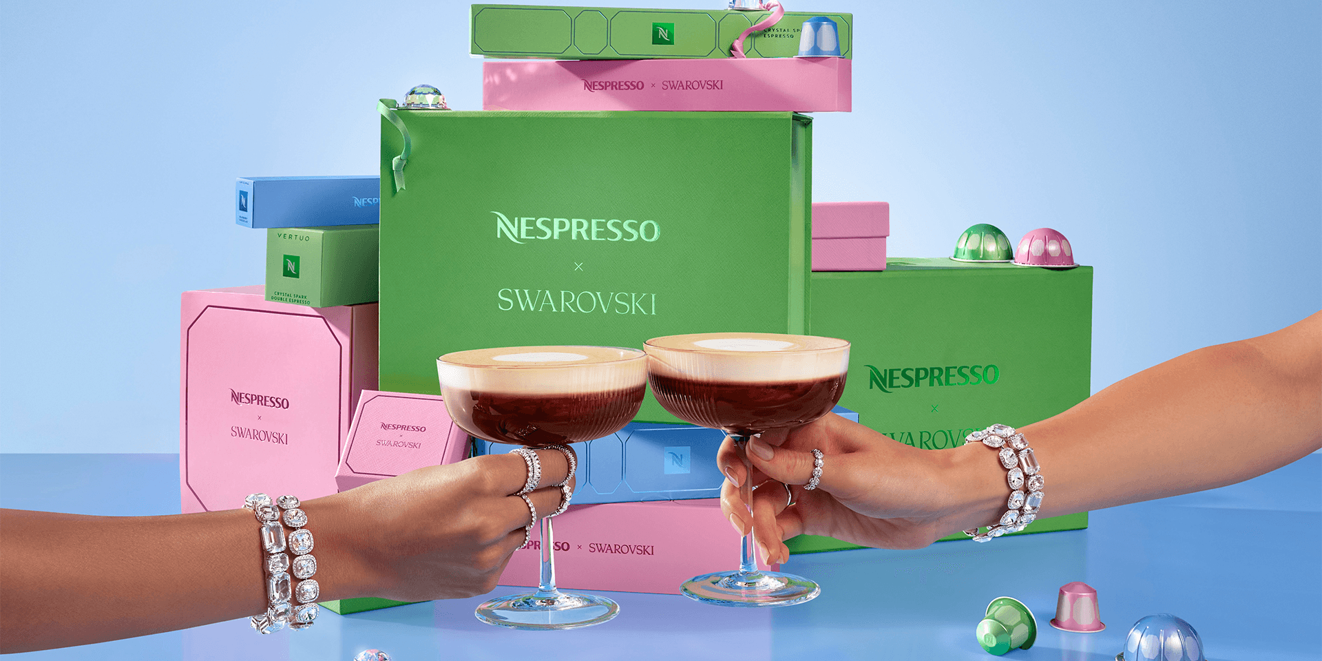 Nespresso x Swarovski - nya kaffesmaker och exklusiv kollektion.