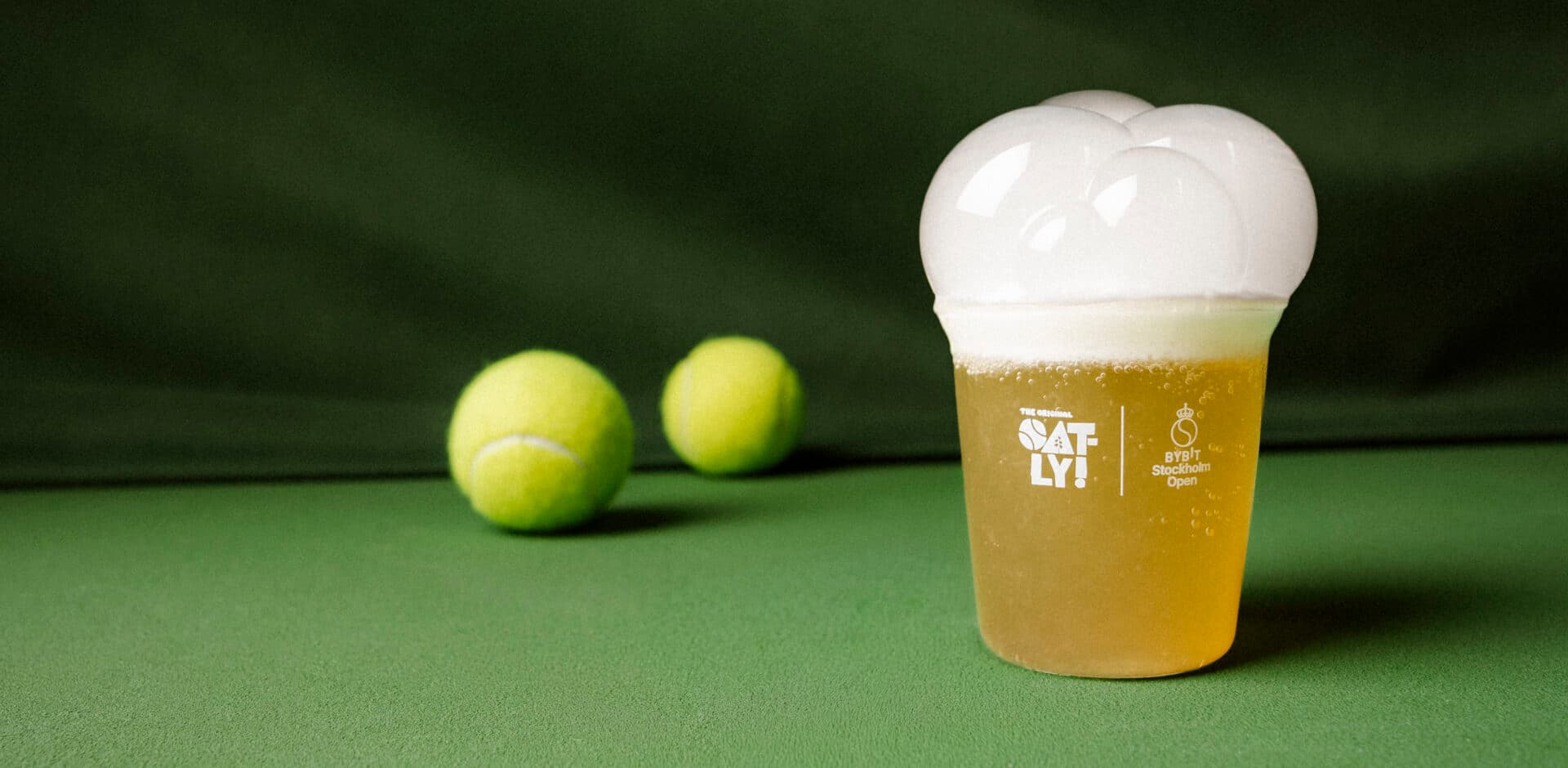 Oatly lanserar ny signaturdrink på Stockholm Open.