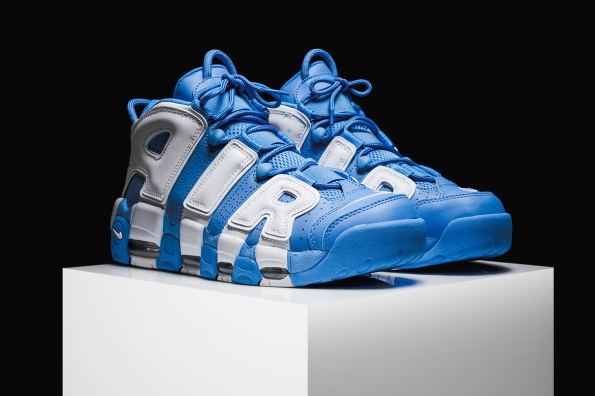 blue uptempo nike