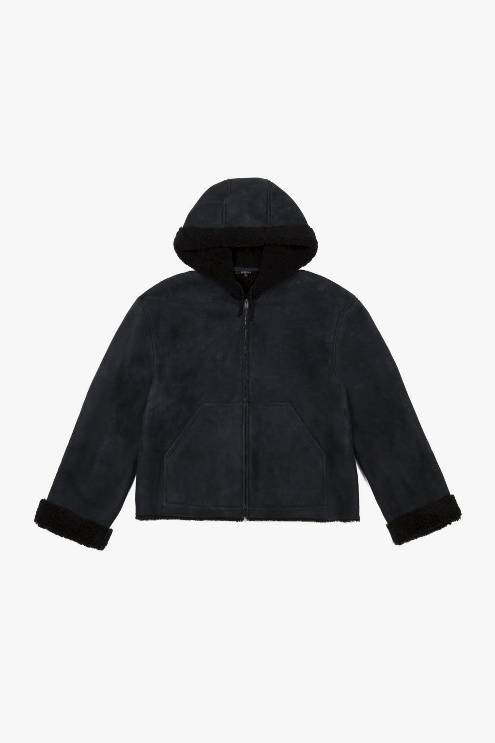 yeezy season 5 shearling jacket