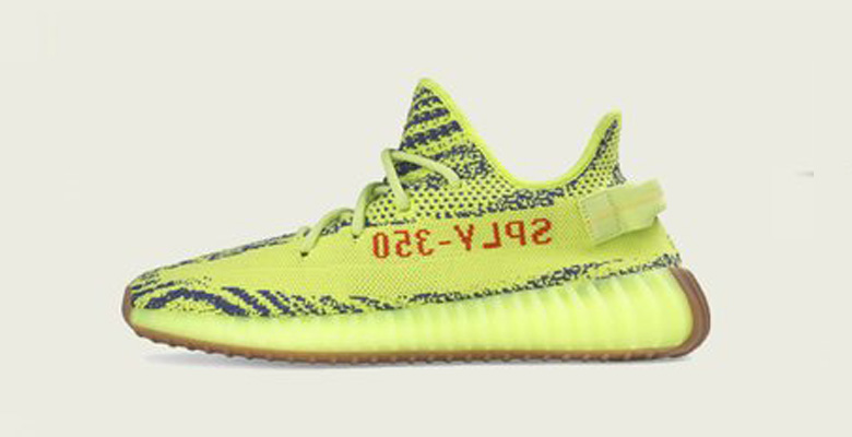 lime yeezy boost