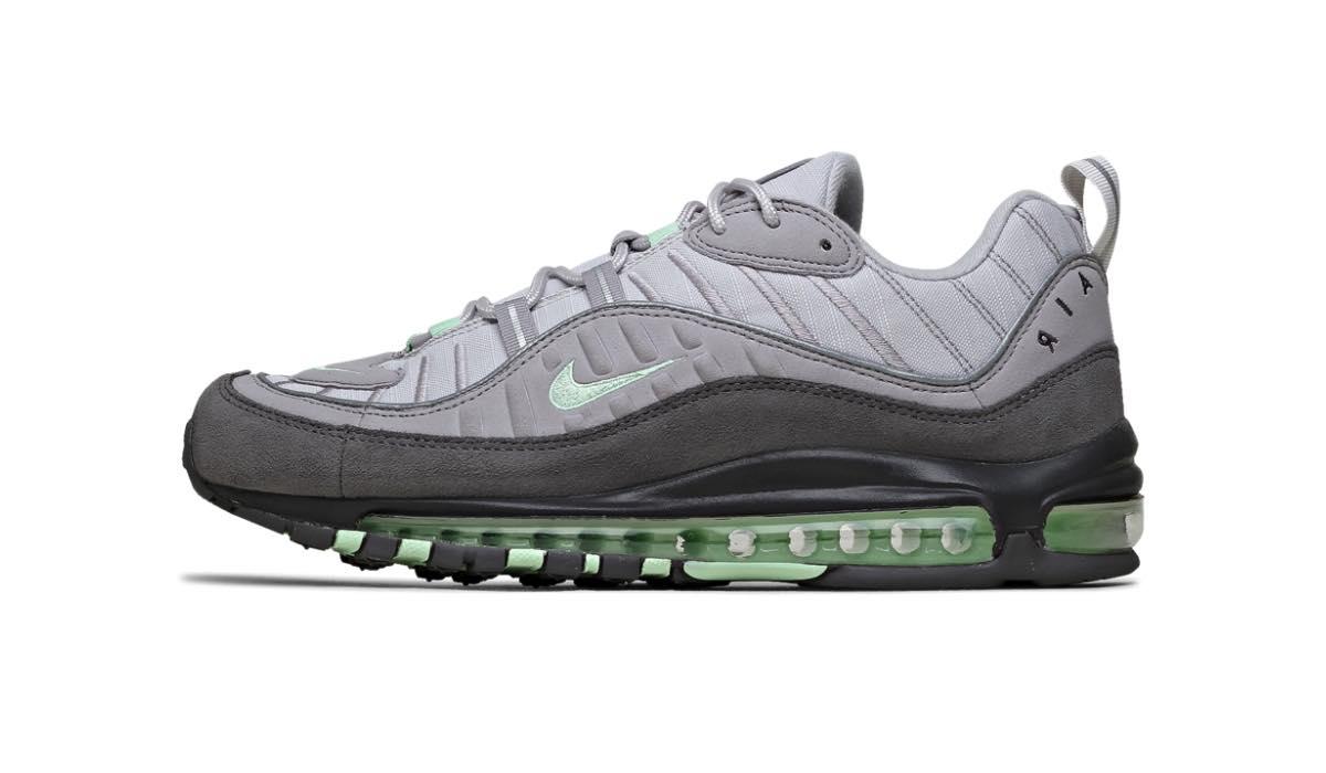 air max 98 black and grey