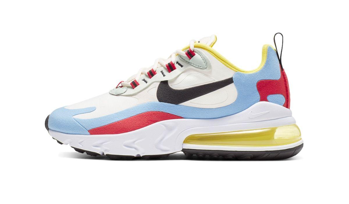 Nike Air Max 270 React - âPhantom/Light Blueâ - Dopest