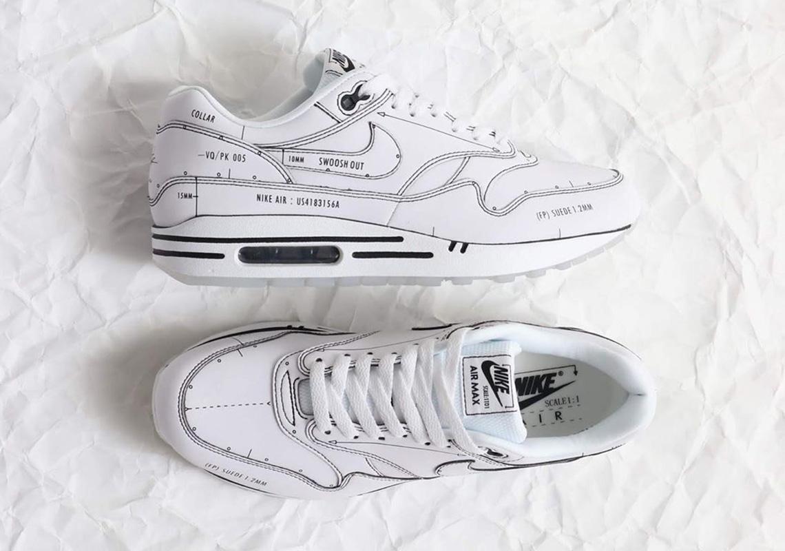air max 1 schematic not for resale